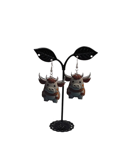 Bull Earrings
