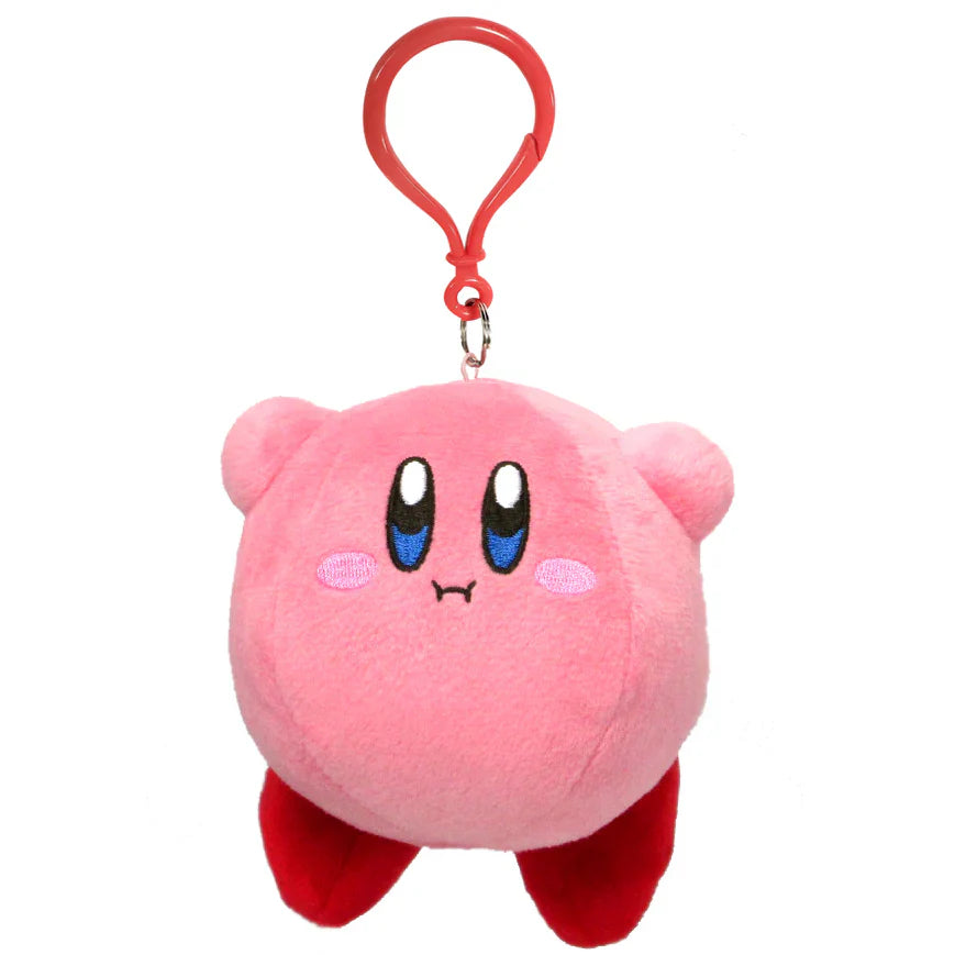 Kirby's Adventure - Kirby Hovering Pose Plush Dangler, 3.5 Main image