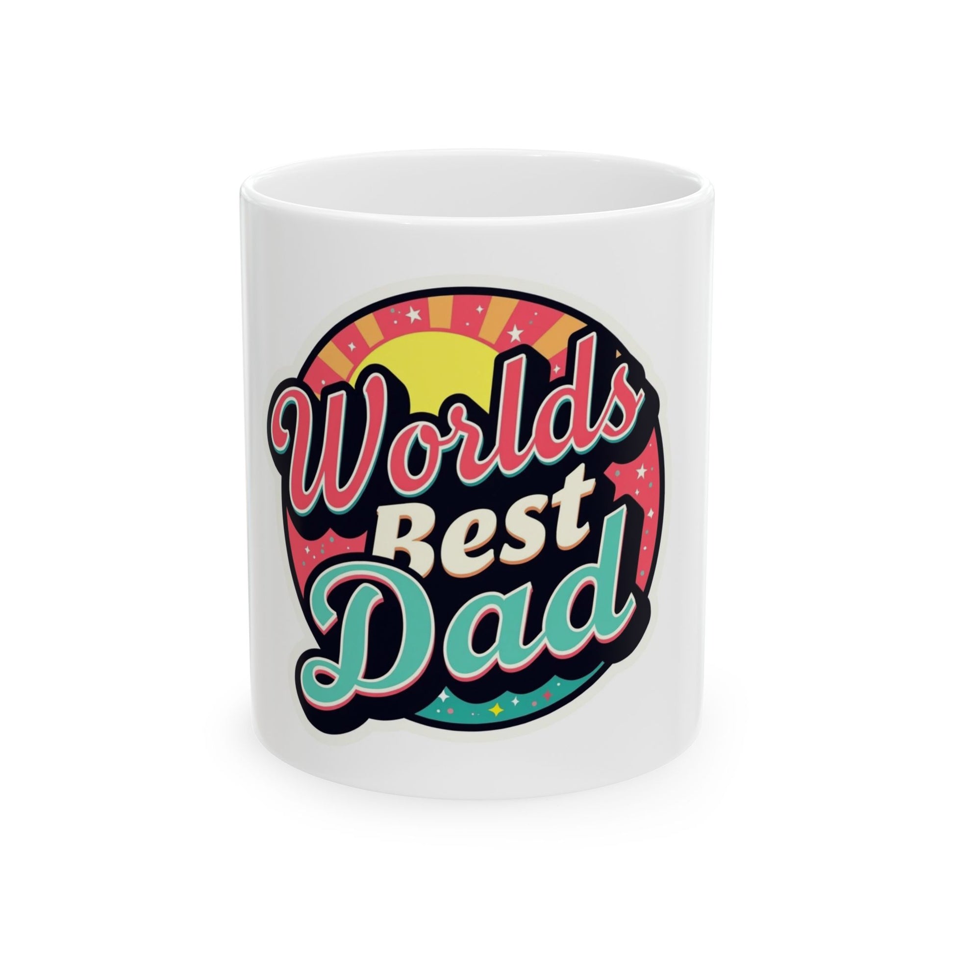 Worlds Best Dad Ceramic Mug 11oz