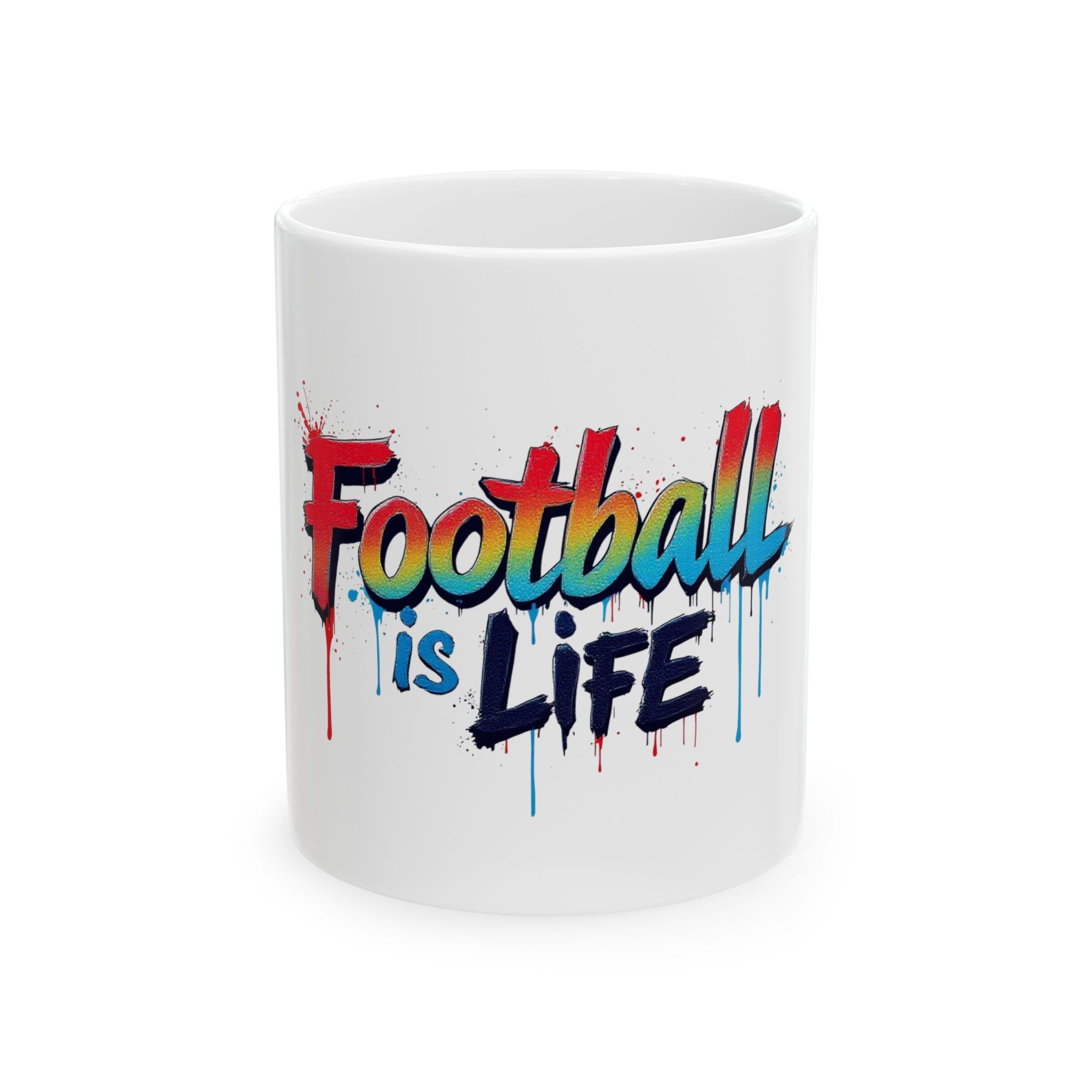 Mug - Football Is Life Ceramic Mug