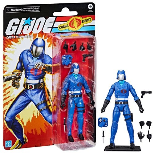G.I. Joe Classified Series 6-Inch Action Figure - Select Figure(s) Retro Cardback Cobra Commander