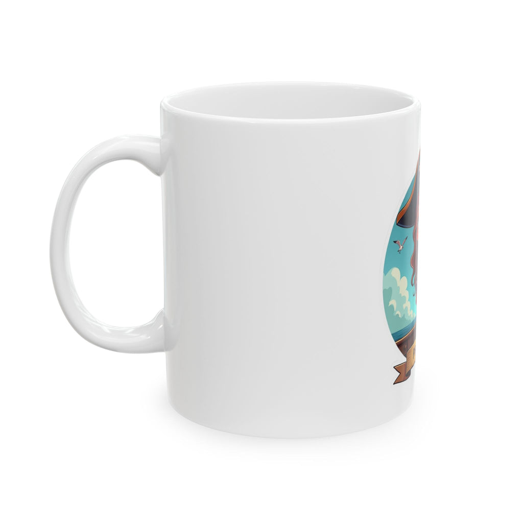 Pirate Girl Ceramic Mug