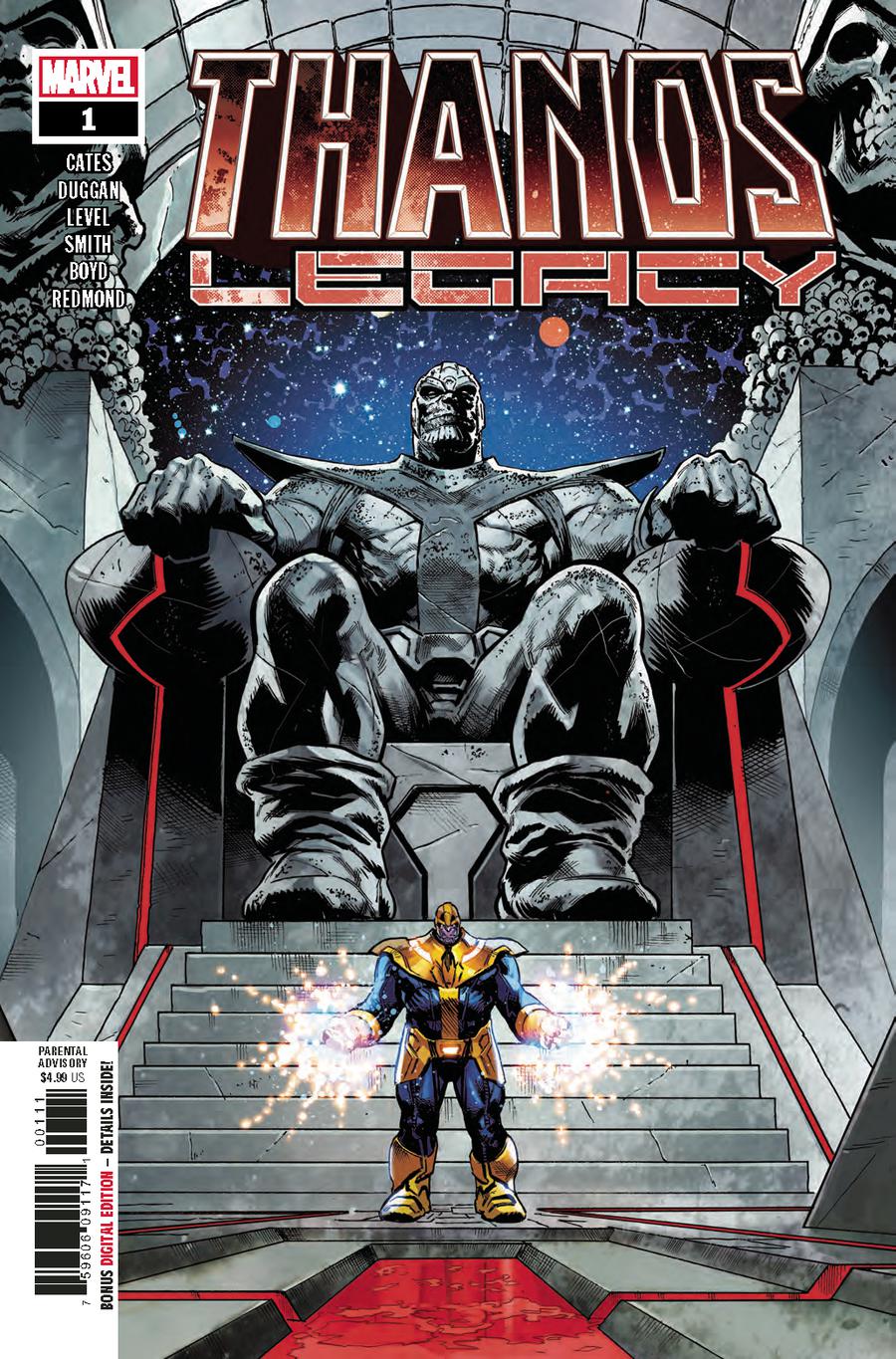 THANOS LEGACY #1 9/5/2018 Main image