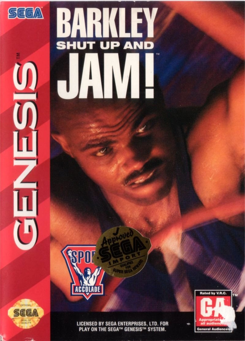 Barkley Shut Up and Jam (Sega Genesis) Main image