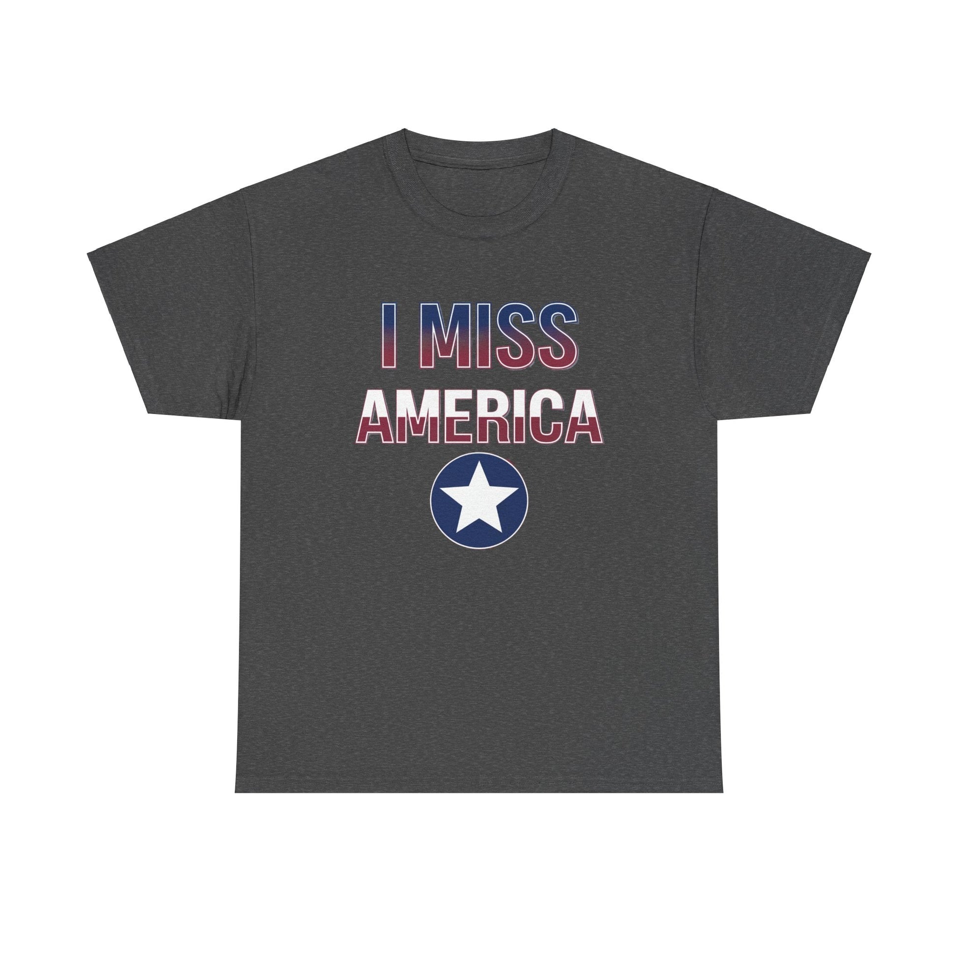 "I Miss America" Star Unisex Heavy Cotton Tee