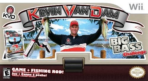 Kevin VanDam's Big Bass Challenge (Game & Fishing Rod) (Wii) Main image