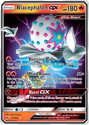 Blacephalon GX 052/214 - SM Lost Thunder Holofoil