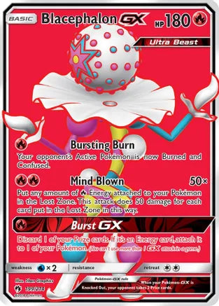 Pokemon: Blacephalon GX Lost Thunder 199/214 - Near Mint Main image