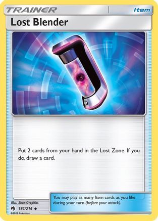 Lost Blender 181/214 - SM  Lost Thunder