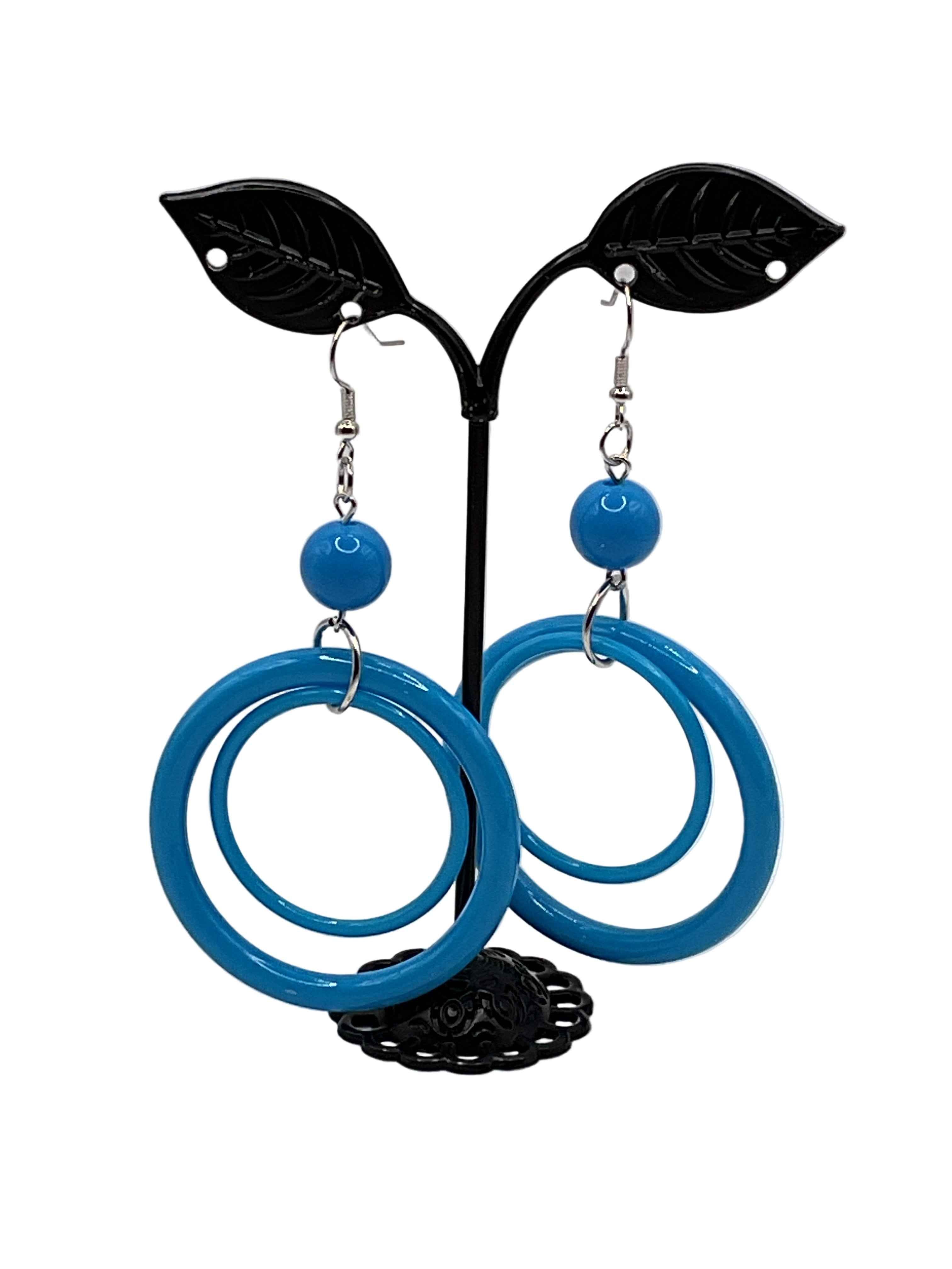 Large Colorful Earrings