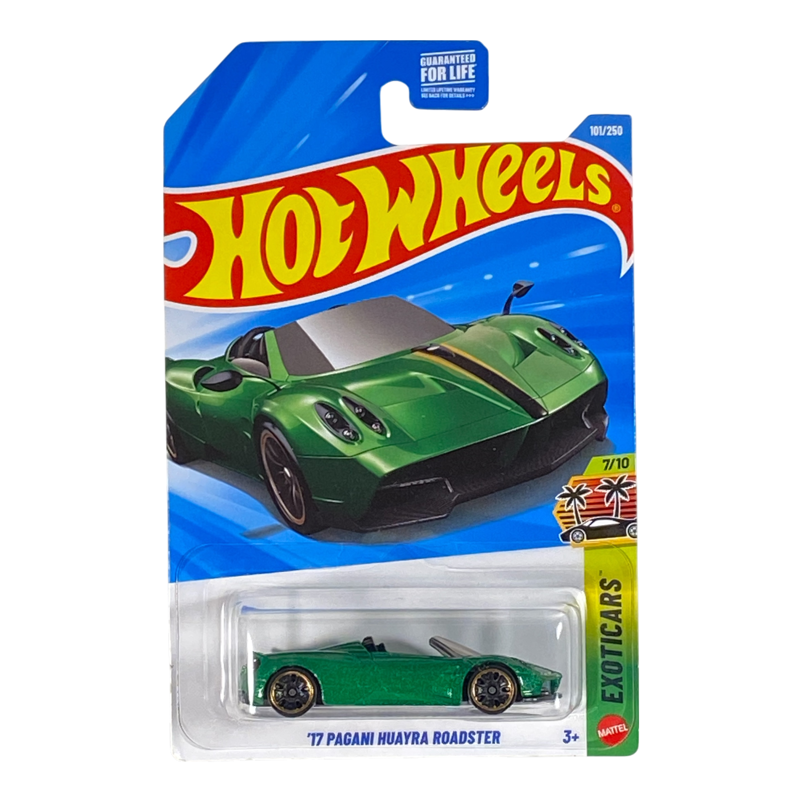 Hot Wheels ’17 Pagani Huayra Roadster | Exoticars Series 7/10 Main image