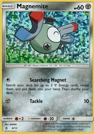 Magnemite 008/12 - McDonalds Promos 2018 Holofoil