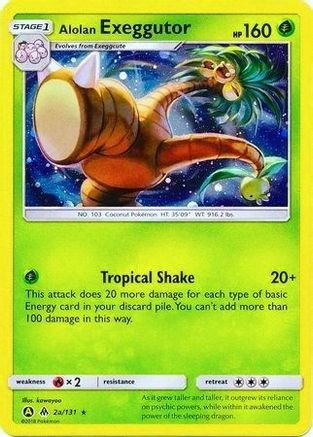 Alolan Exeggutor 02a/131 - Alternate Art Promos Holofoil