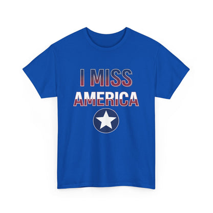 "I Miss America" Star Unisex Heavy Cotton Tee
