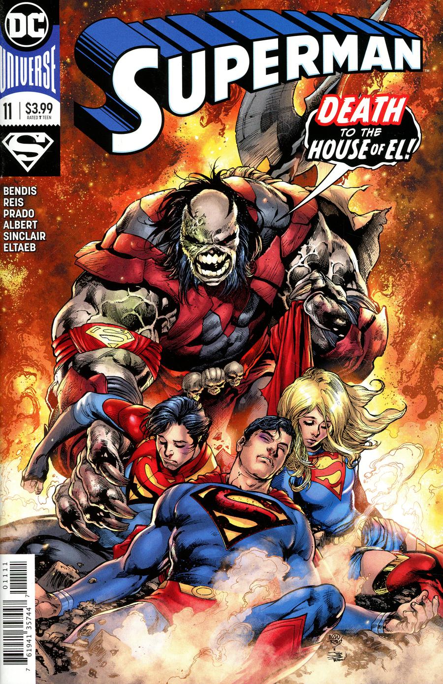 SUPERMAN #11 5/8/2019 Main image