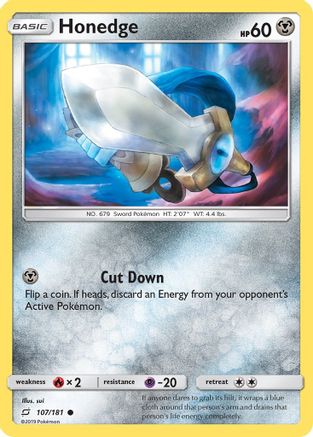 Honedge 107/181 - SM  Team Up