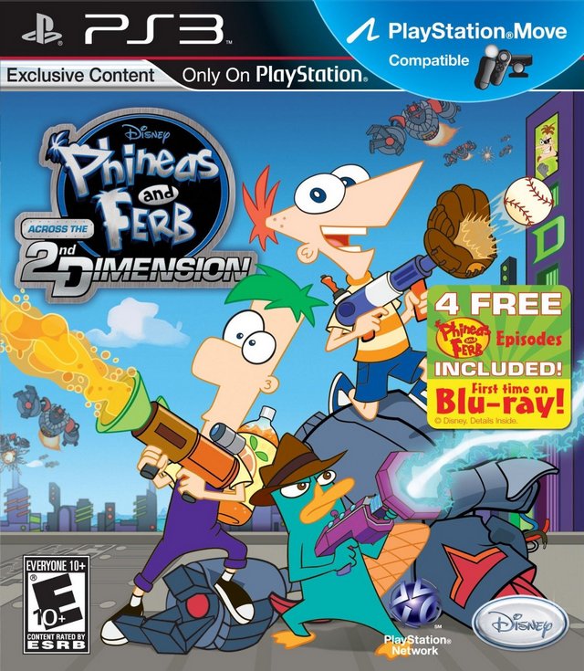 Phineas and Ferb: Across the 2nd Dimension (Playstation 3) Main image