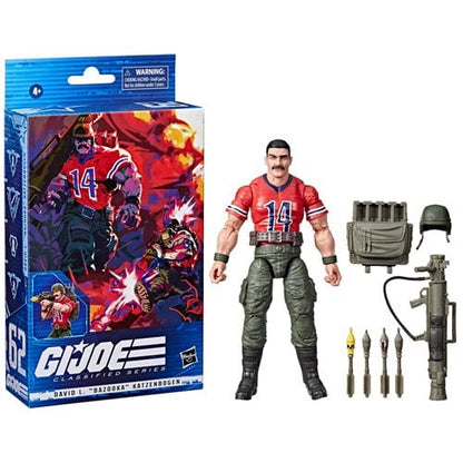 G.I. Joe Classified Series 6-Inch Action Figure - Select Figure(s) David L." Bazooka" Katzenbogen