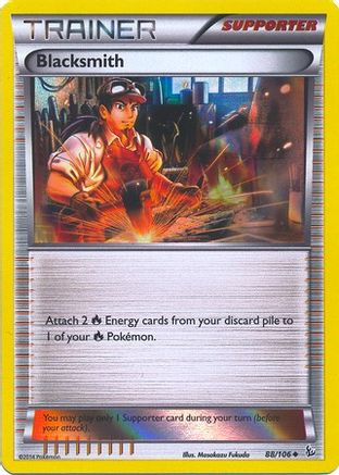 Blacksmith (Sheen Holo) 088/106 - Miscellaneous Cards & Products Reverse Holofoil Main image