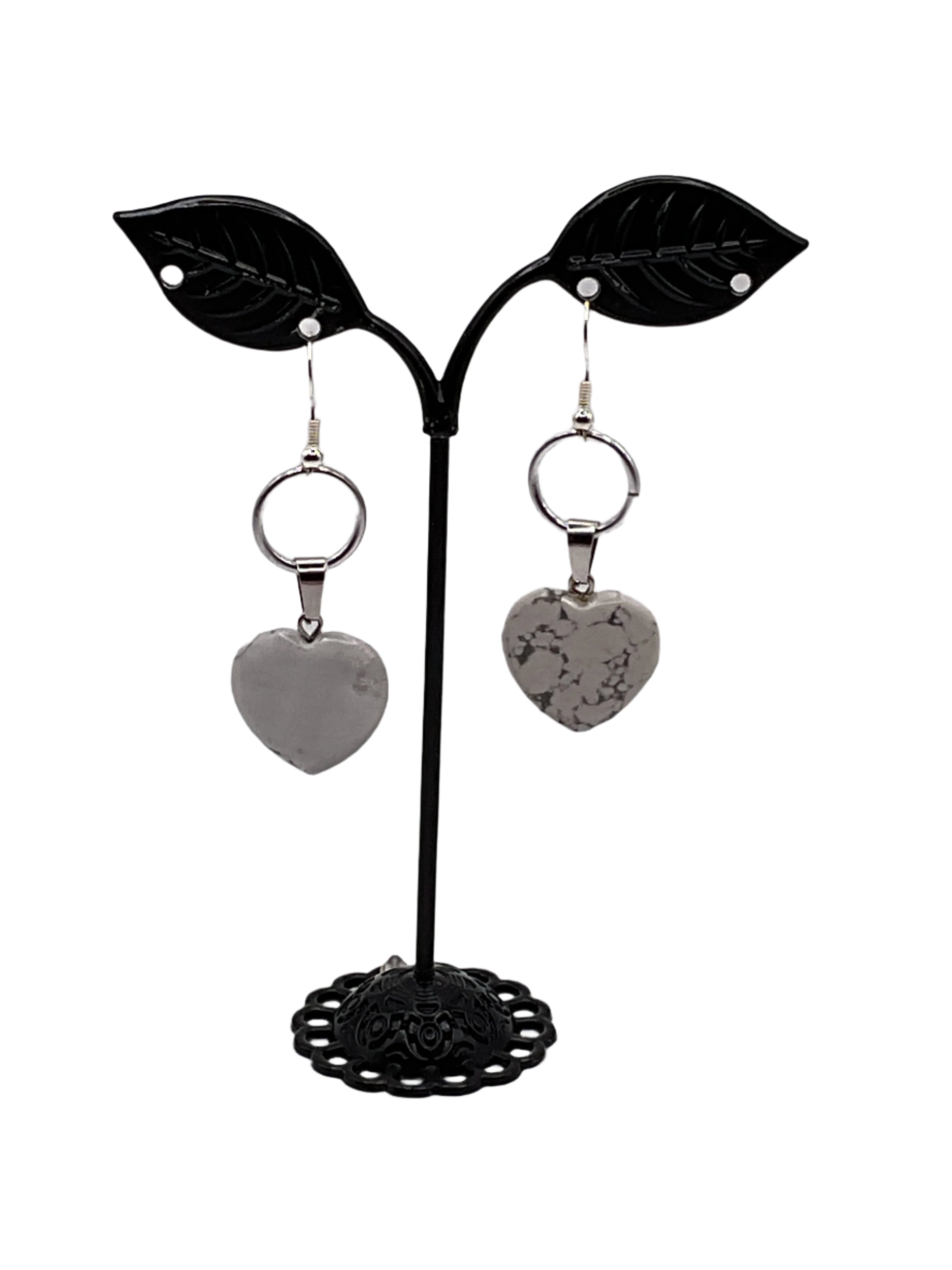 Heart earrings