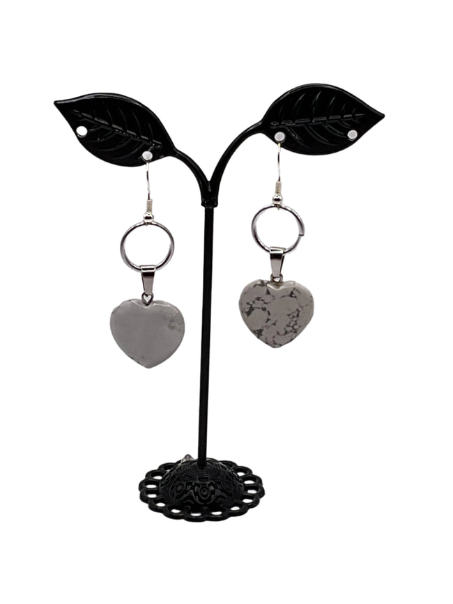 Heart earrings Hover Image