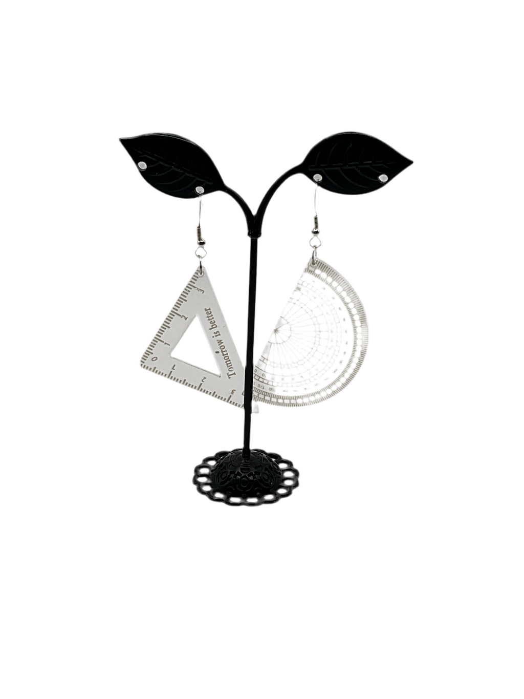 Protractor And Trigon Earrings
