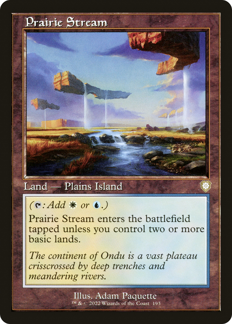 Prairie Stream (BRC-193) - The Brothers' War Commander