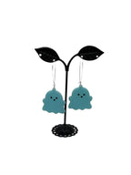 Blue Ghost Earrings