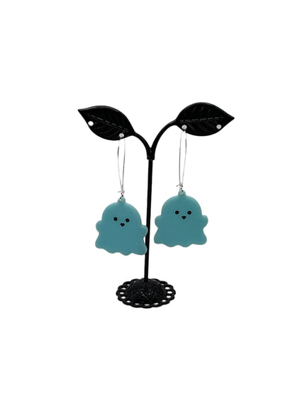 Blue Ghost Earrings