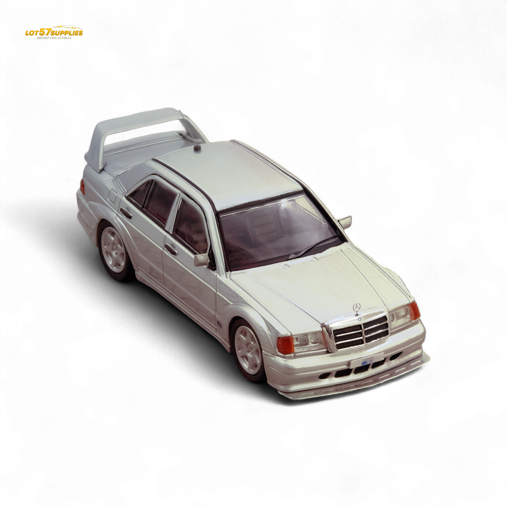 (Pre-Order) Inno64 Mercedes Benz 190E - Silver 1:64