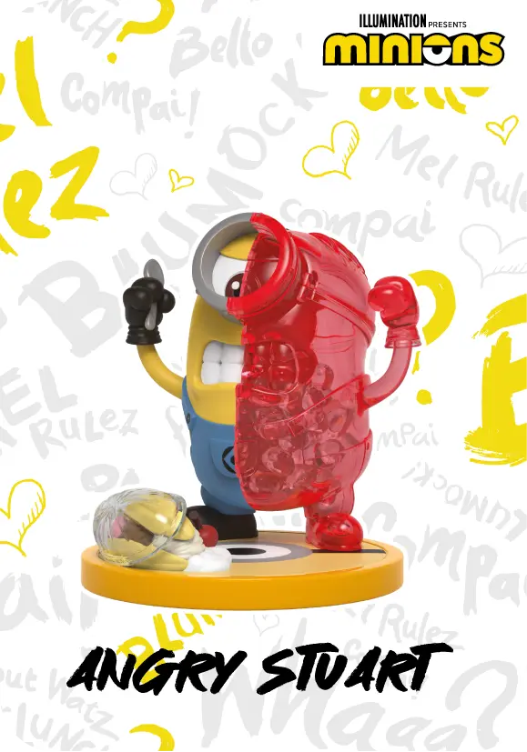 Kandy: Minions Emonions Series Blind Box (1 Blind Box) - Collectors World Toys