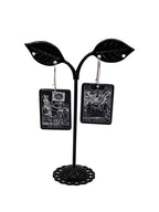 Tarot Card Earrings