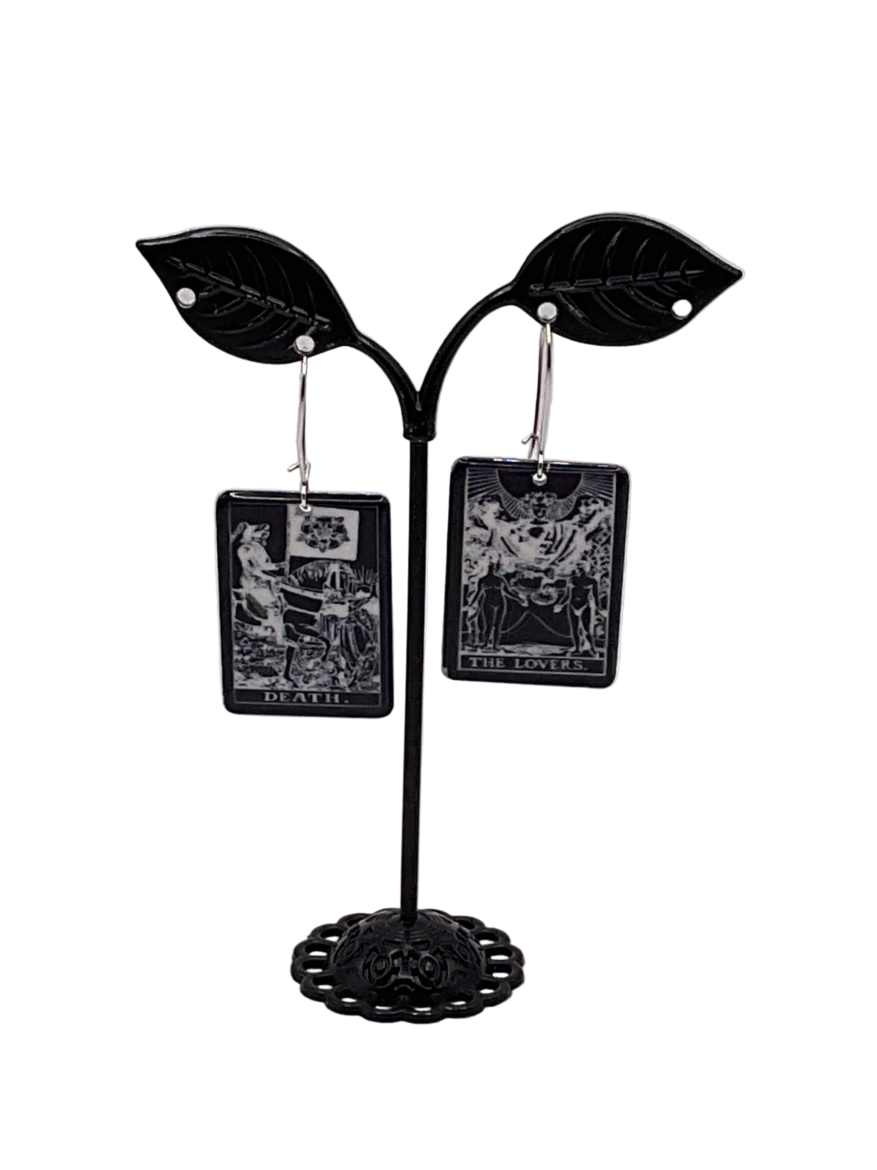 Tarot Card Earrings