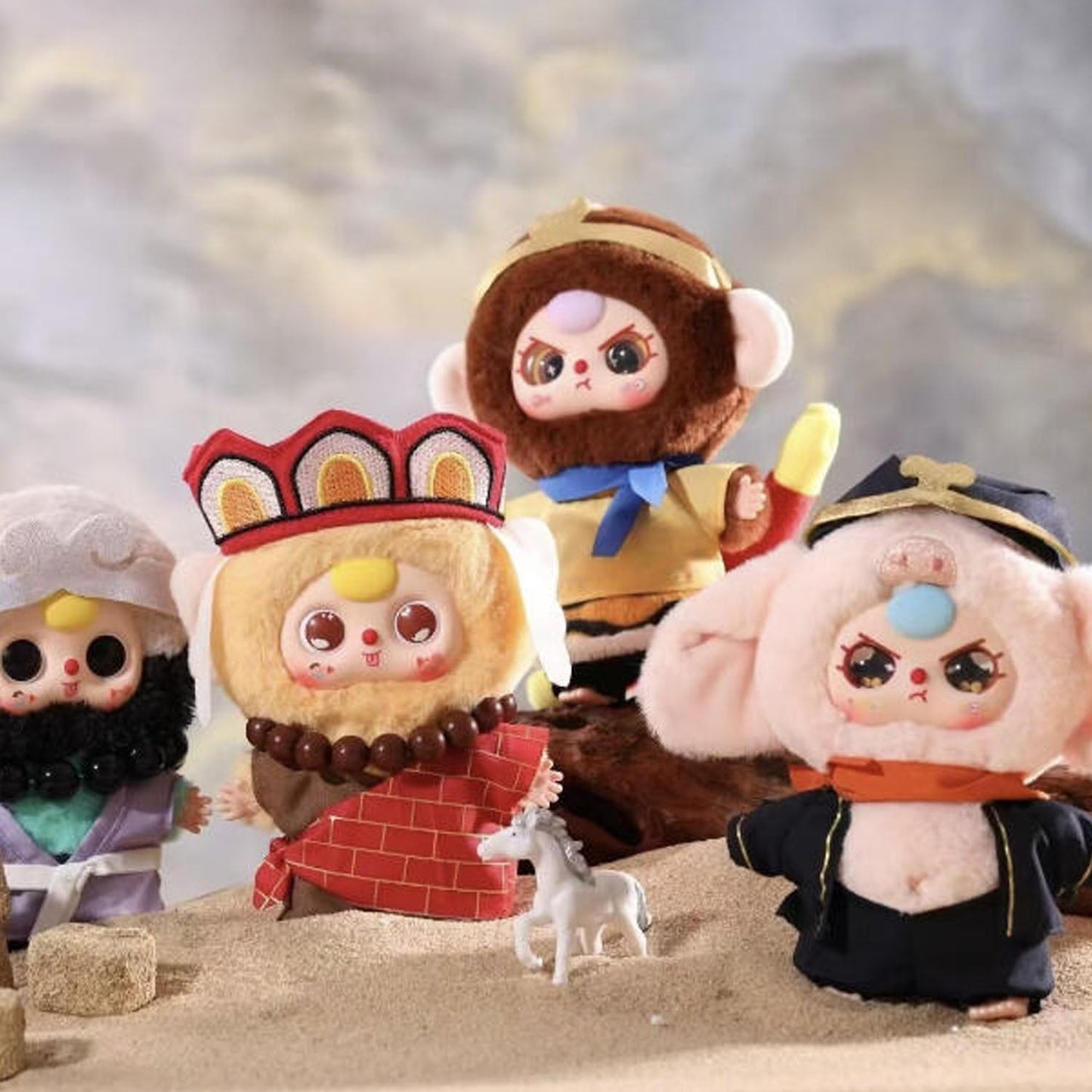 Baby Three Havoc In Heaven Plush Series Blind Box (1 Blind Box)