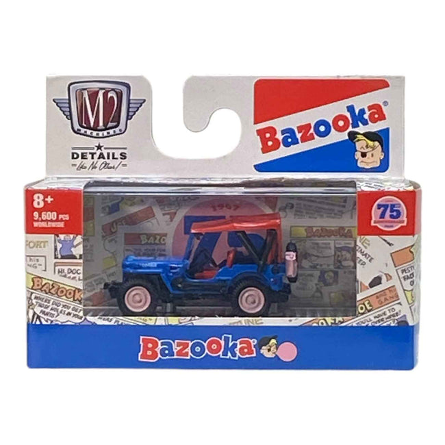 M2 Machines 1944 Willys MB Jeep - Bazooka 75th Anniversary - Hover Image