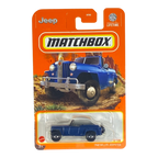 Blue Matchbox 1948 Willys Jeepster