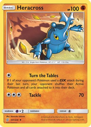 Heracross 107/236 - SM  Unified Minds