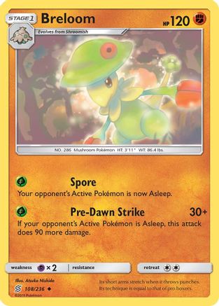 Breloom 108/236 - SM  Unified Minds Main image