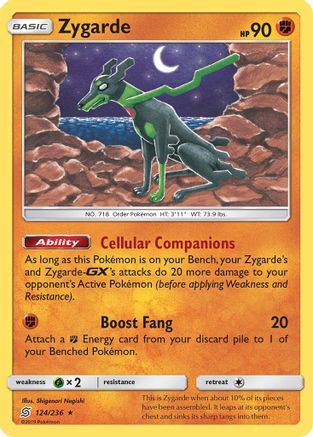 Zygarde 124/236 - SM  Unified Minds Main image