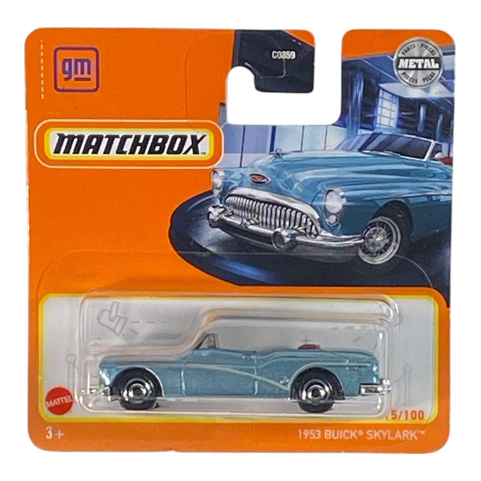 Matchbox 1953 Buick Skylark - Matchbox Series 15/100 Short Card Main image