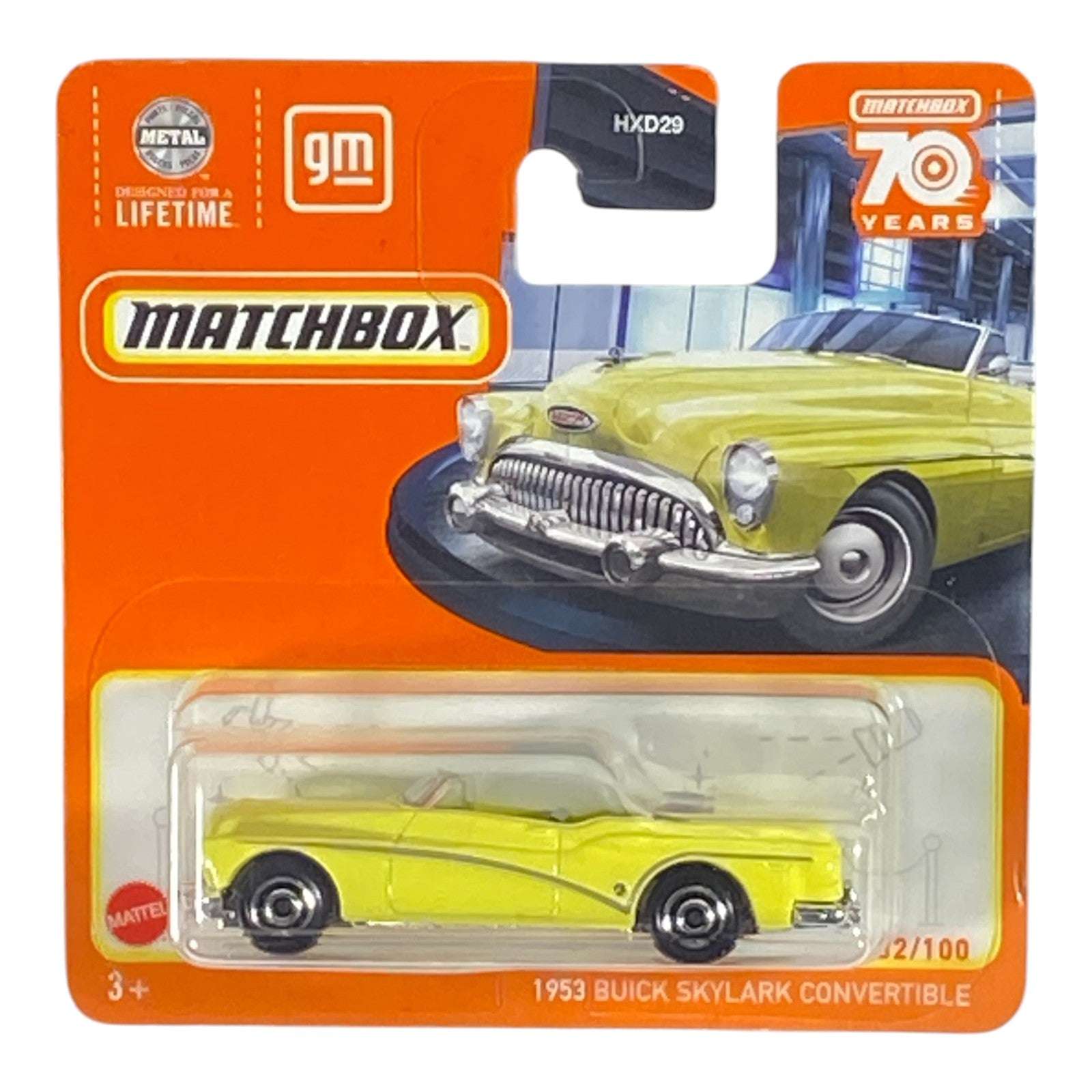 Matchbox 1953 Buick Skylark - Matchbox 70 Years Series 32/200 Short Card