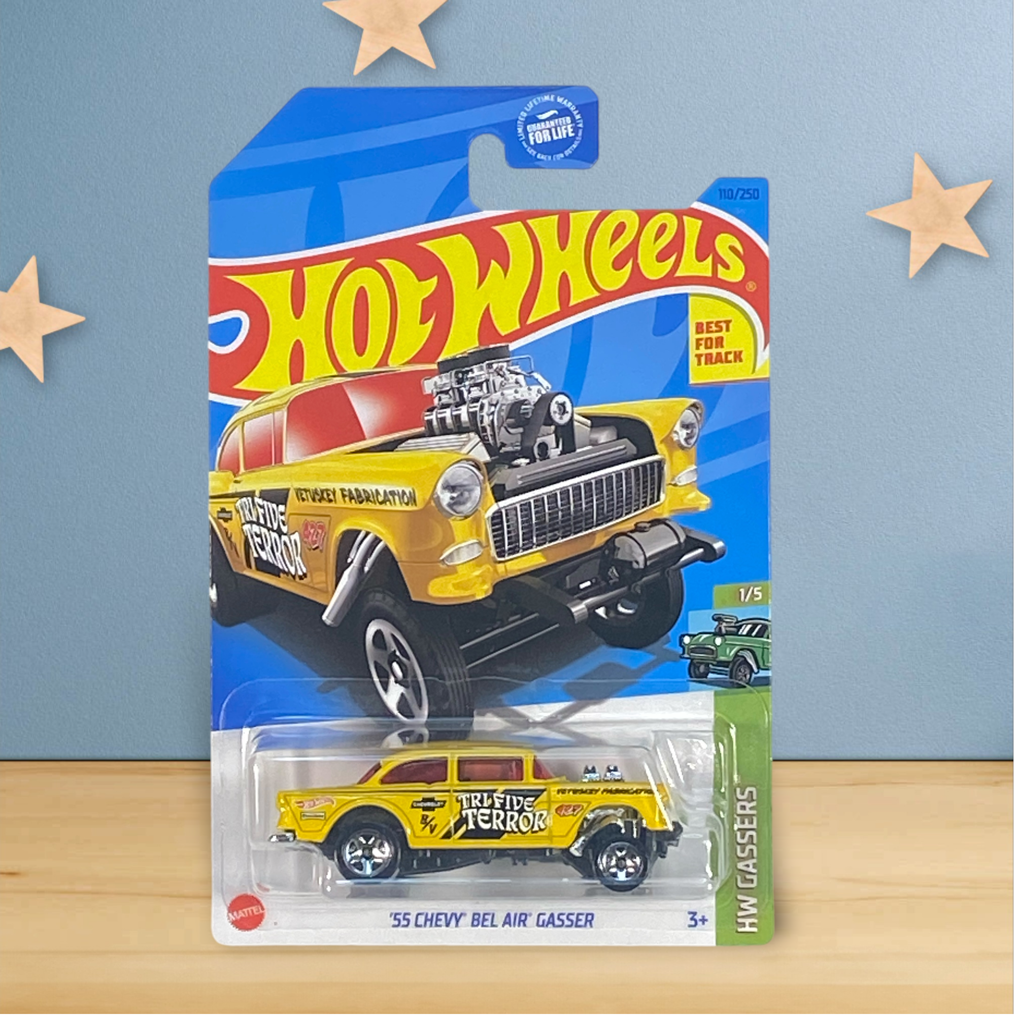 Hot Wheels '55 Chevy Bel Air Gasser - Gassers Series 1/5