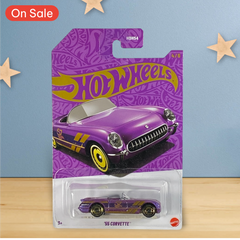 Hot Wheels '55 Corvette - Pearl and Chrome Series 4/6