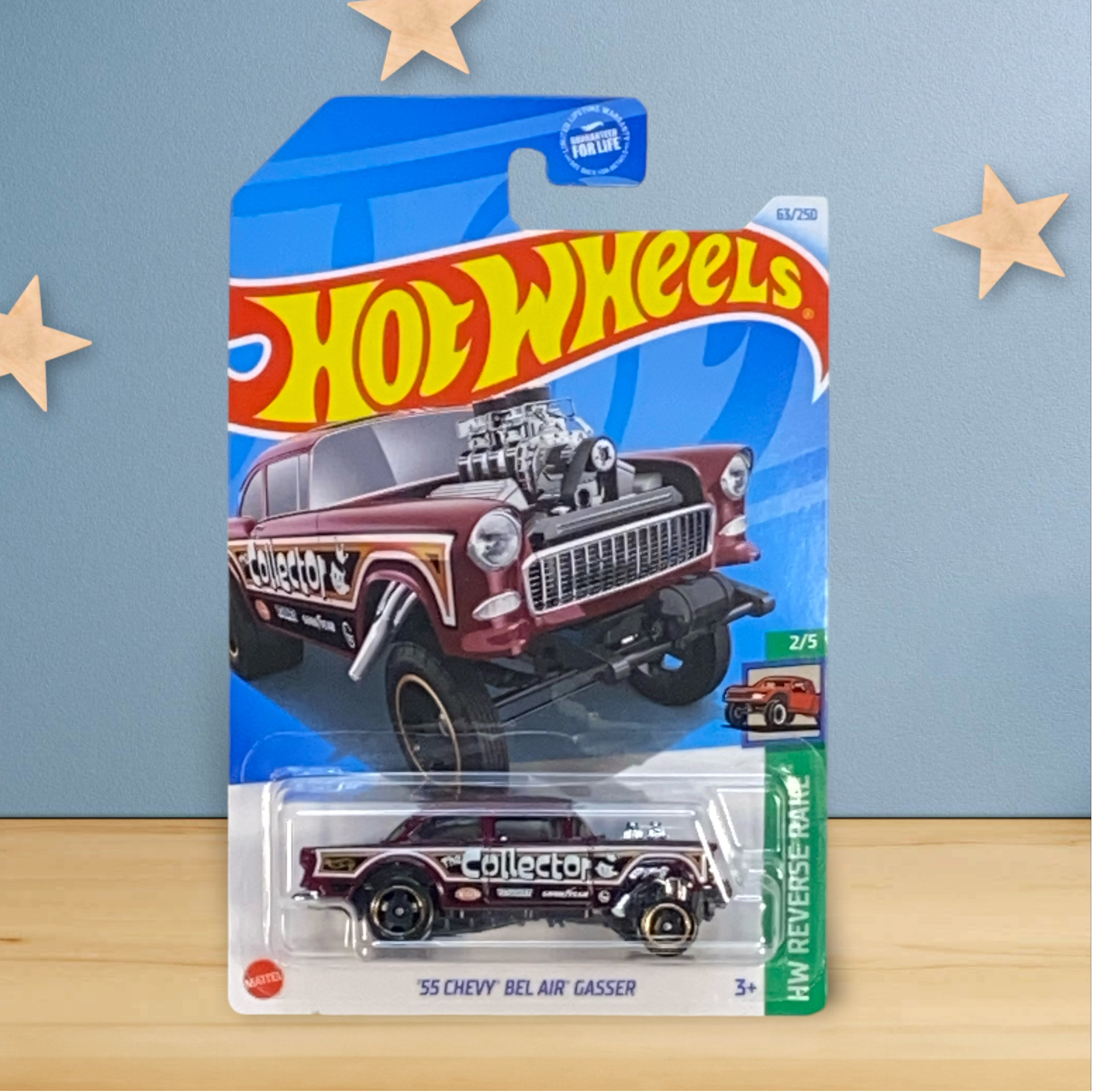 Hot Wheels '55 Chevy Bel Air Gasser - Reverse Rake Series 2/5