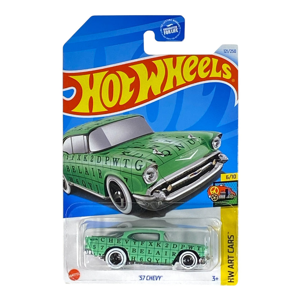 Hot Wheels '57 Chevy - Art Cars Series 6/10 - Collectors World Toys
