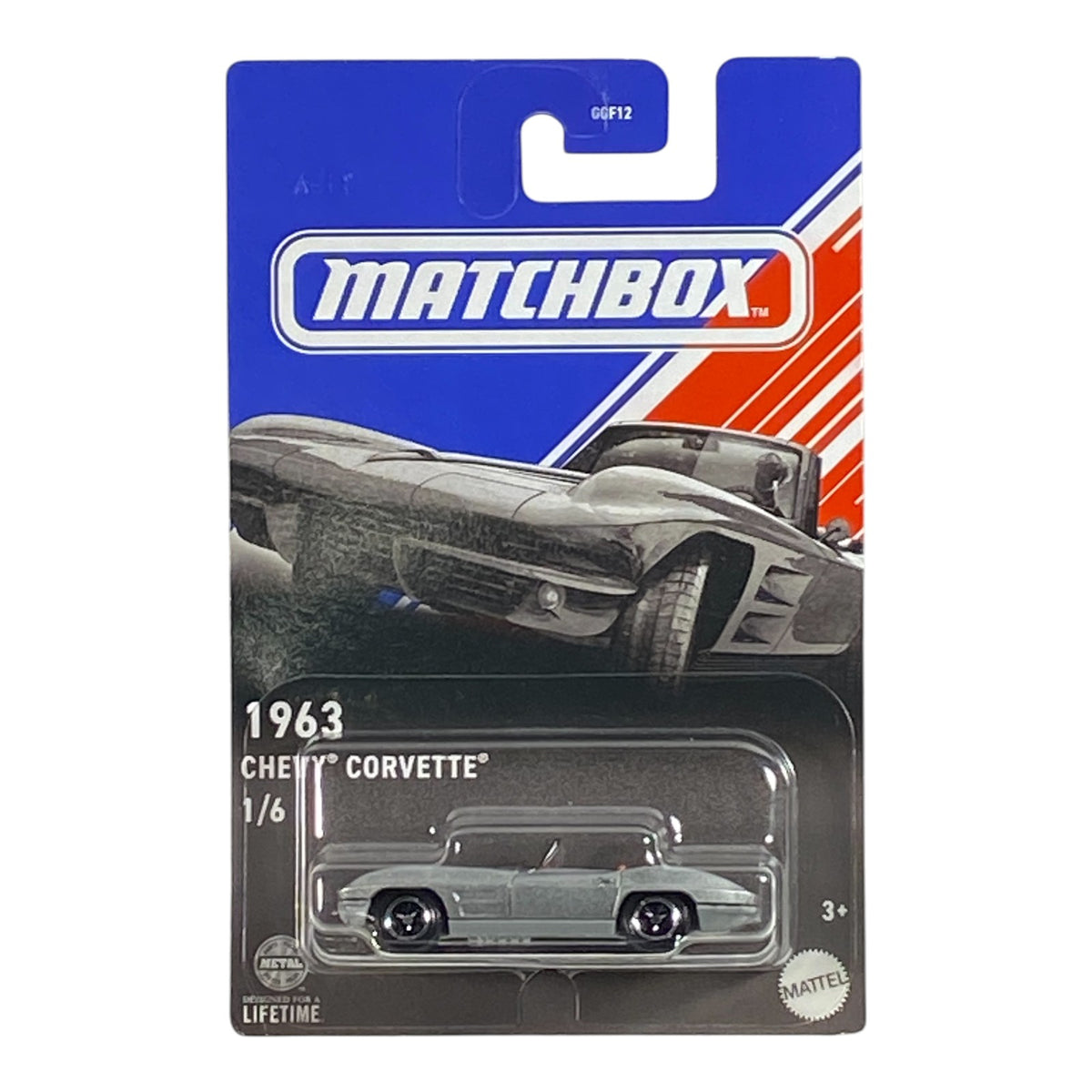 Matchbox 1963 Chevy Corvette - Matchbox American Convertibles Series 1/6