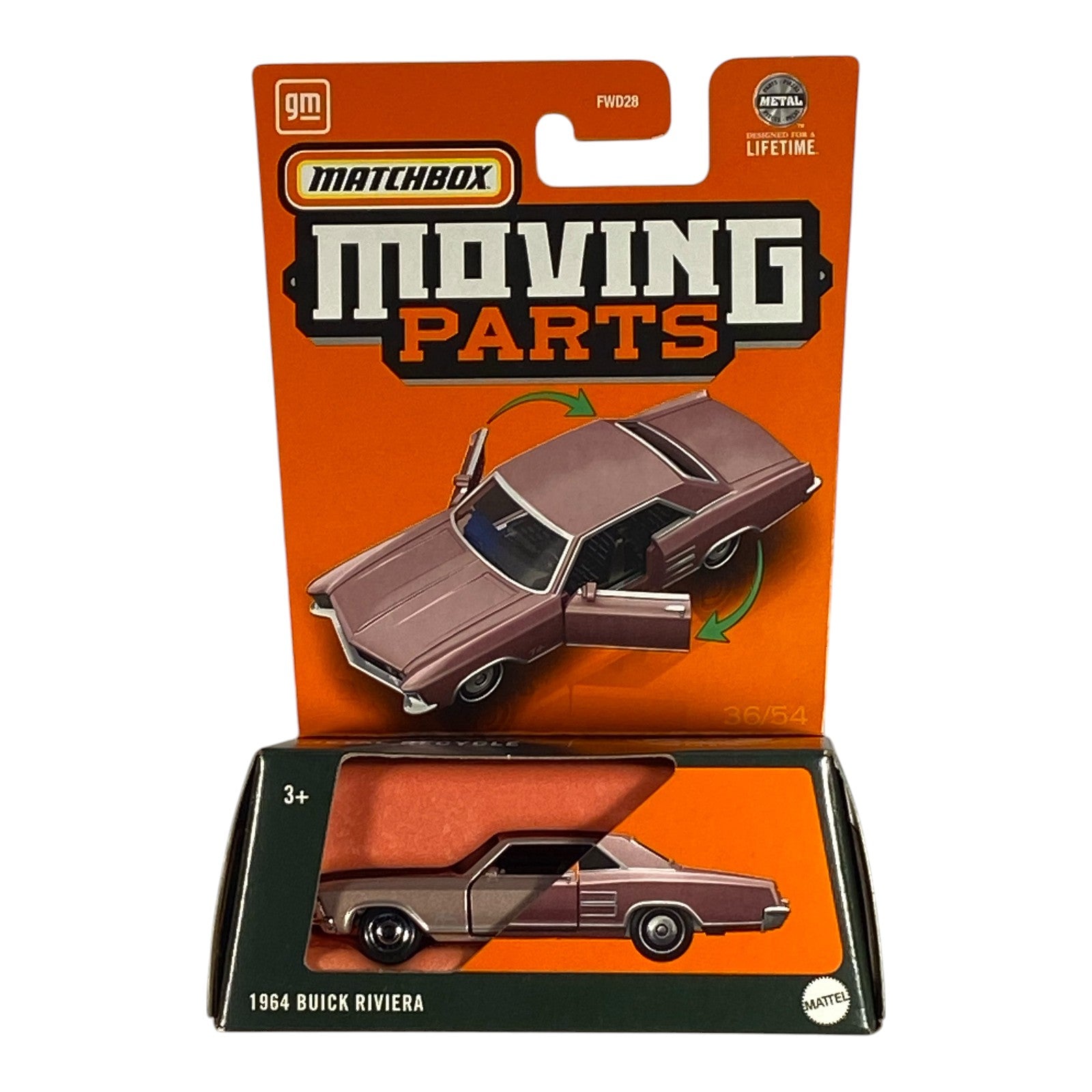 Matchbox 1964 Buick Riviera - Moving Parts Series