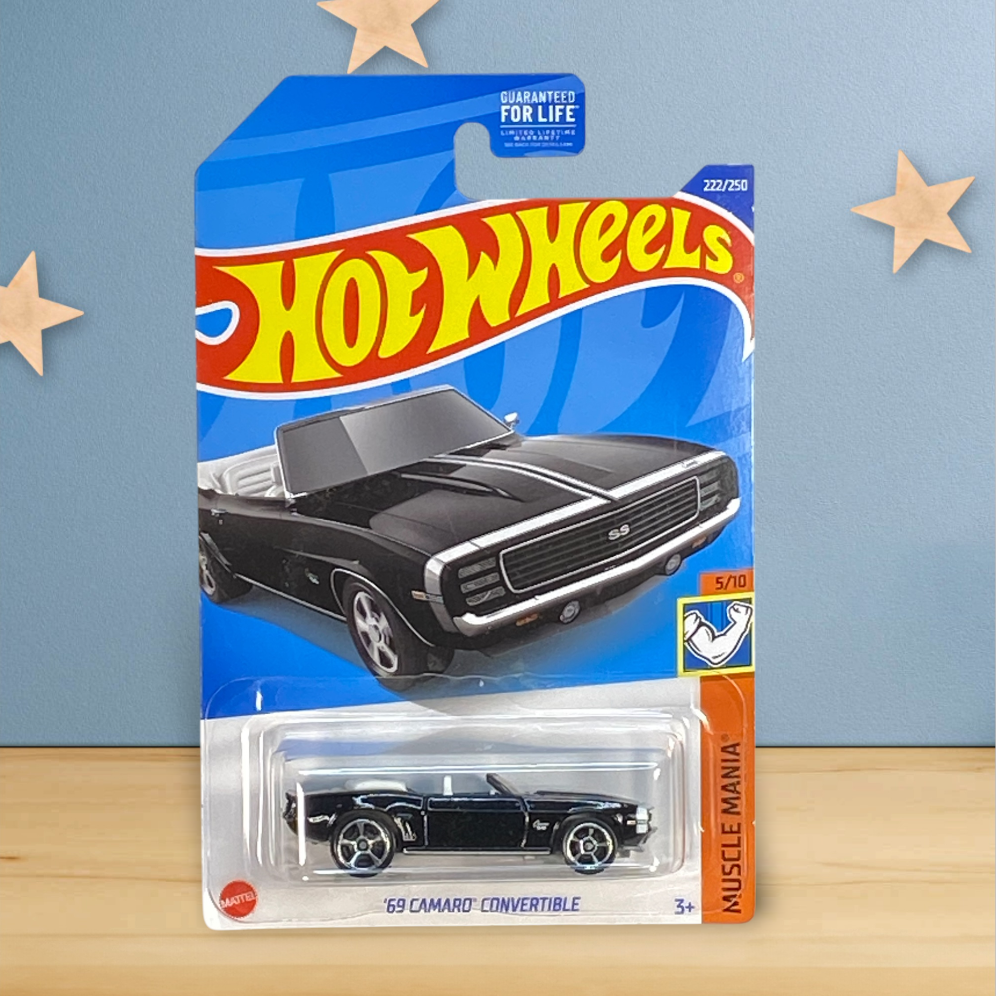 Hot Wheels '69 Camaro Convertible - Muscle Mania Series 5/10