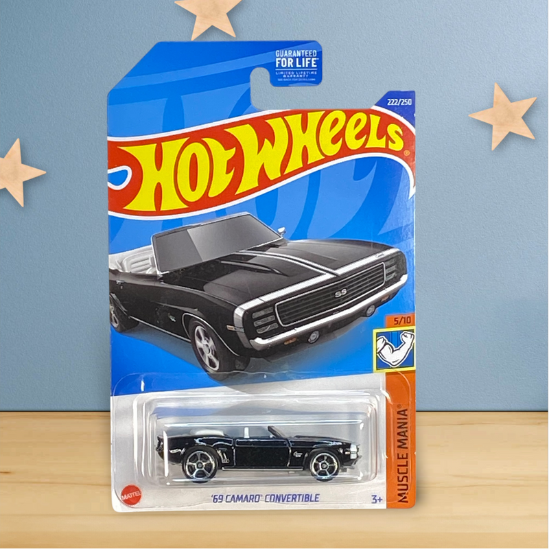 Hot Wheels '69 Camaro Convertible - Muscle Mania Series 5/10