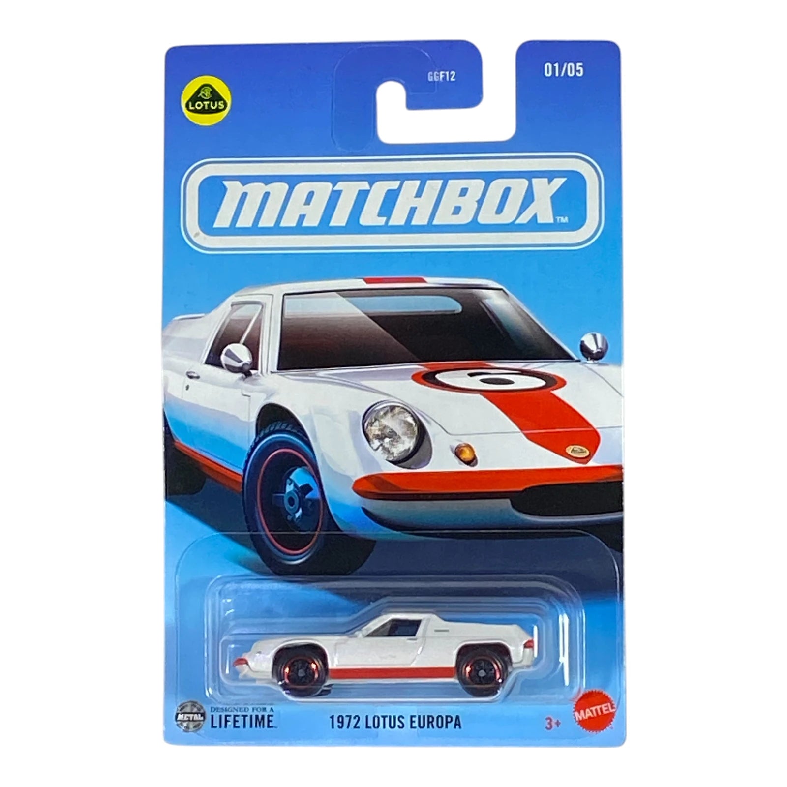 Matchbox 1972 Lotus Europa - Matchbox Series 01/05 Main image